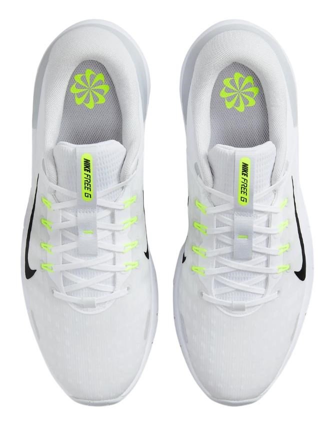 Nike Golf Nike Free Golf NN chaussures de golf unisexe, blanc/platine pur/gris loup