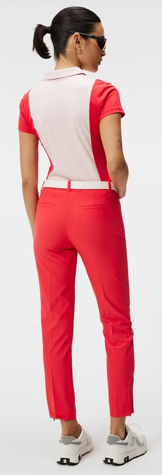 J.Lindeberg Tilly polo femme, rose quartz