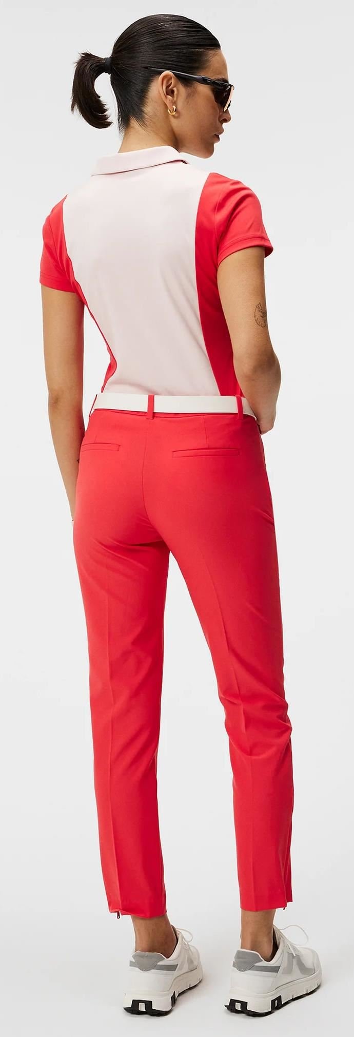 J.Lindeberg Tilly polo femme, rose quartz