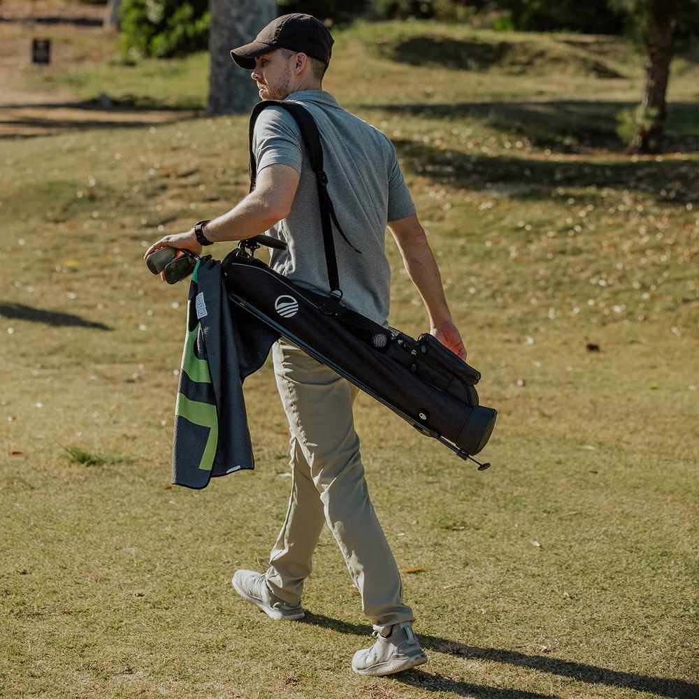 Sunday Golf Loma pencil bag, noir mat