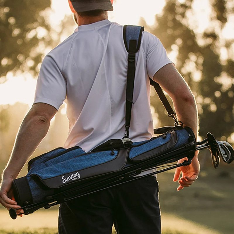 Sunday Golf Loma pencil bag, bleu cobalt