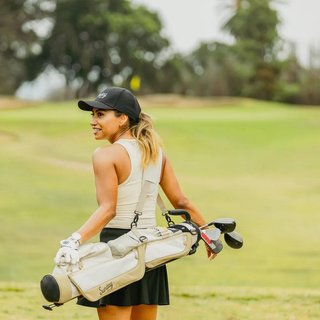 Sunday Golf Loma sac pencil, toasted almond