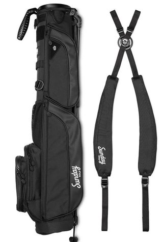 Sunday Golf Loma XL sac de golf, noir mat