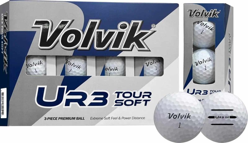 Volvik UR3 Tour Soft balles de golf