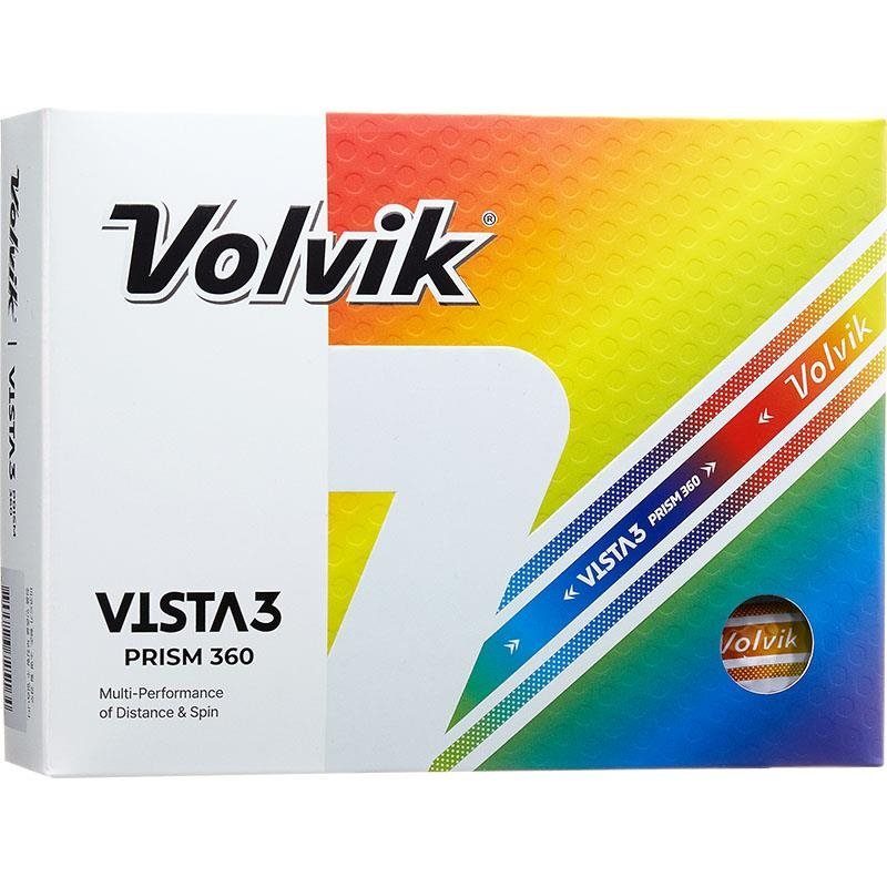 Volvik VISTA 3 PRISM 360 balles de golf