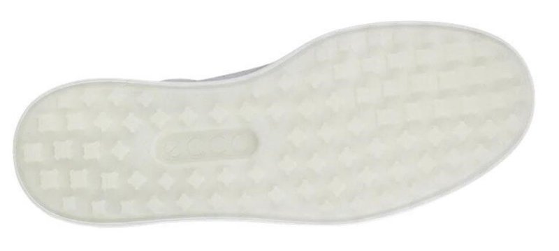 Ecco Street 720 chaussures de golf homme, blanc/noir/gravier
