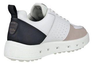 Ecco Street 720 chaussures de golf homme, blanc/noir/gravier