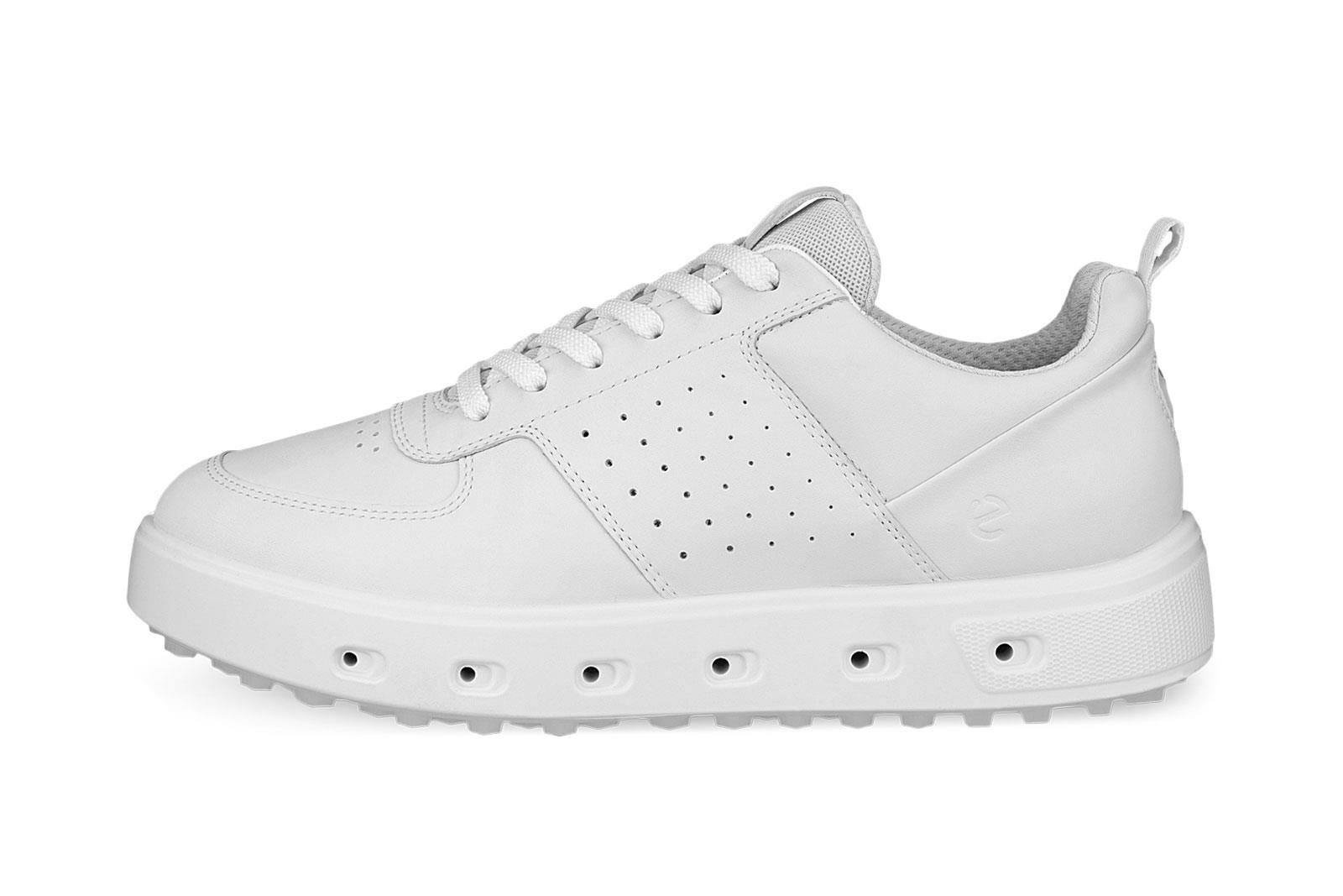 Ecco Street 720 chaussures de golf femme, blanches