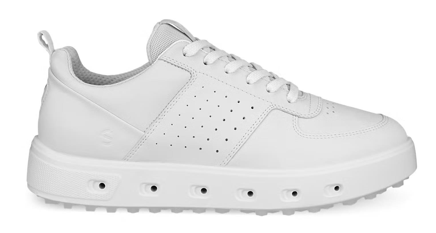 Ecco Street 720 chaussures de golf femme, blanches