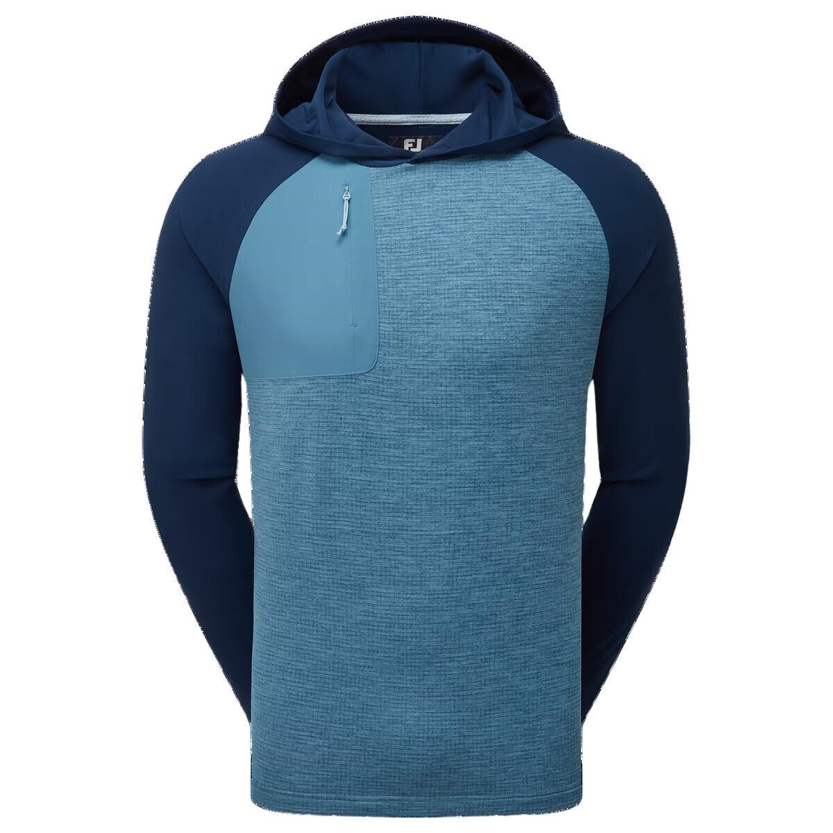 FootJoy ThermoSeries pull-over à capuche homme, navy/slate