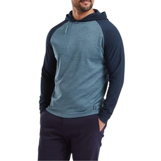 FootJoy ThermoSeries pull-over à capuche homme, navy/slate