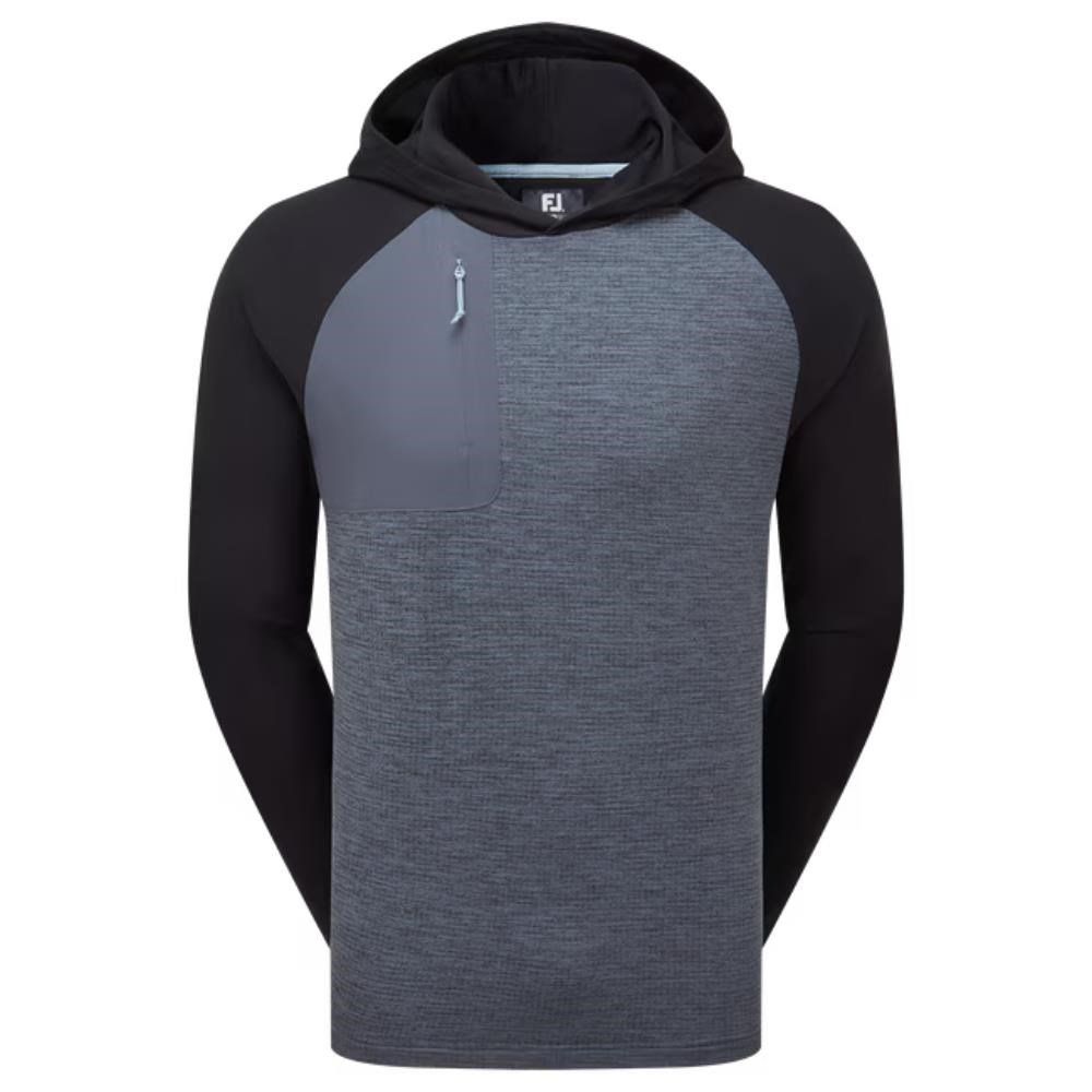 FootJoy ThermoSeries pull homme à capuche, charcoal/black