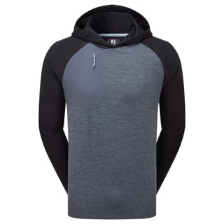 FootJoy ThermoSeries pull homme à capuche, charcoal/black