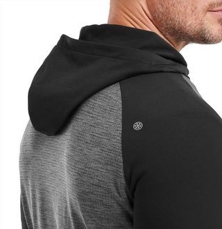FootJoy ThermoSeries pull homme à capuche, charcoal/black