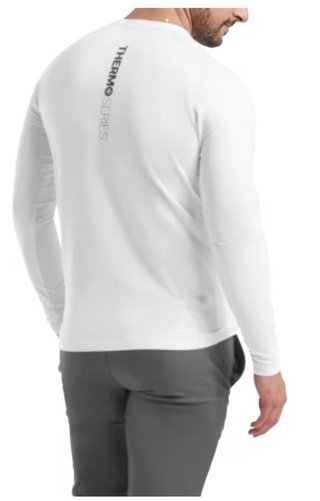 FootJoy ThermoSeries Fleece Baselayer top homme, blanc