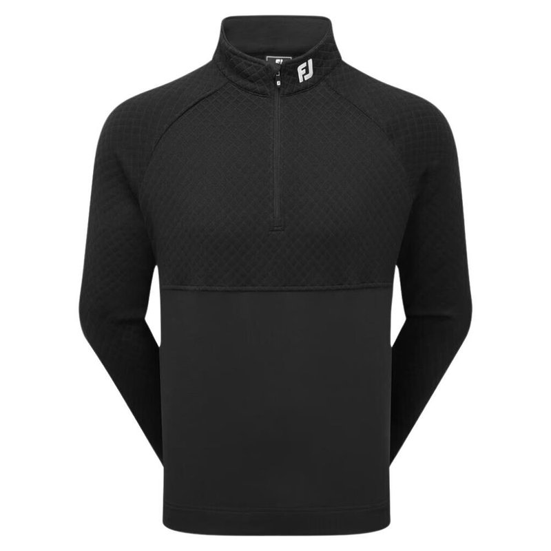 FootJoy Jacquard Thermal Chill-Out pull homme, noir