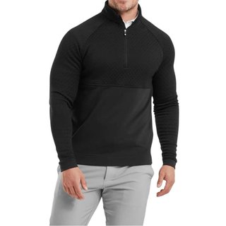 FootJoy Jacquard Thermal Chill-Out pull homme, noir