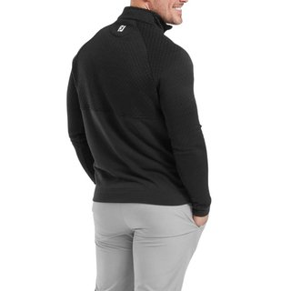 FootJoy Jacquard Thermal Chill-Out pull homme, noir