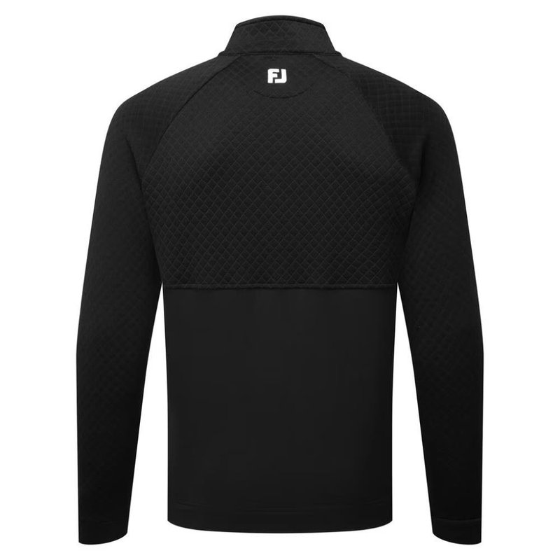 FootJoy Jacquard Thermal Chill-Out pull homme, noir