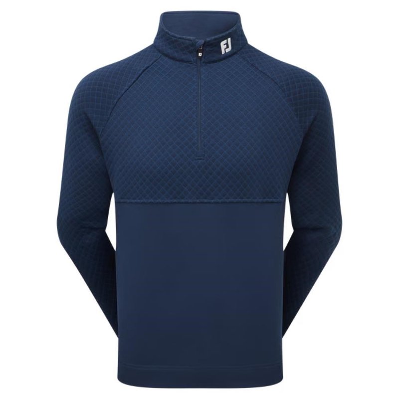 FootJoy Jacquard Thermal Chill-Out pull homme, navy