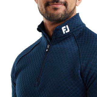 FootJoy Jacquard Thermal Chill-Out pull homme, navy