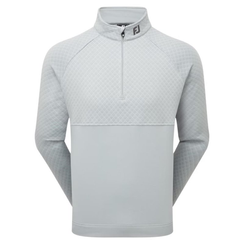 FootJoy Jacquard Thermal Chill-Out pull homme, gris