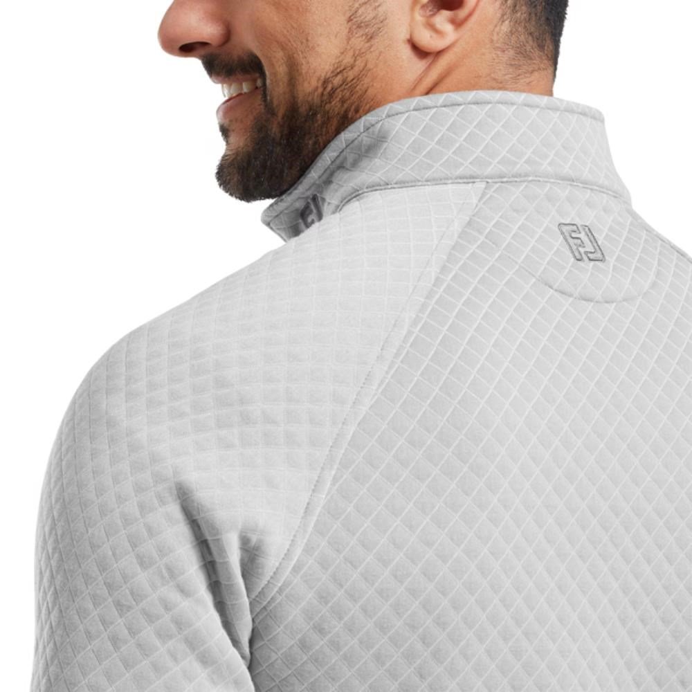 FootJoy Jacquard Thermal Chill-Out pull homme, gris