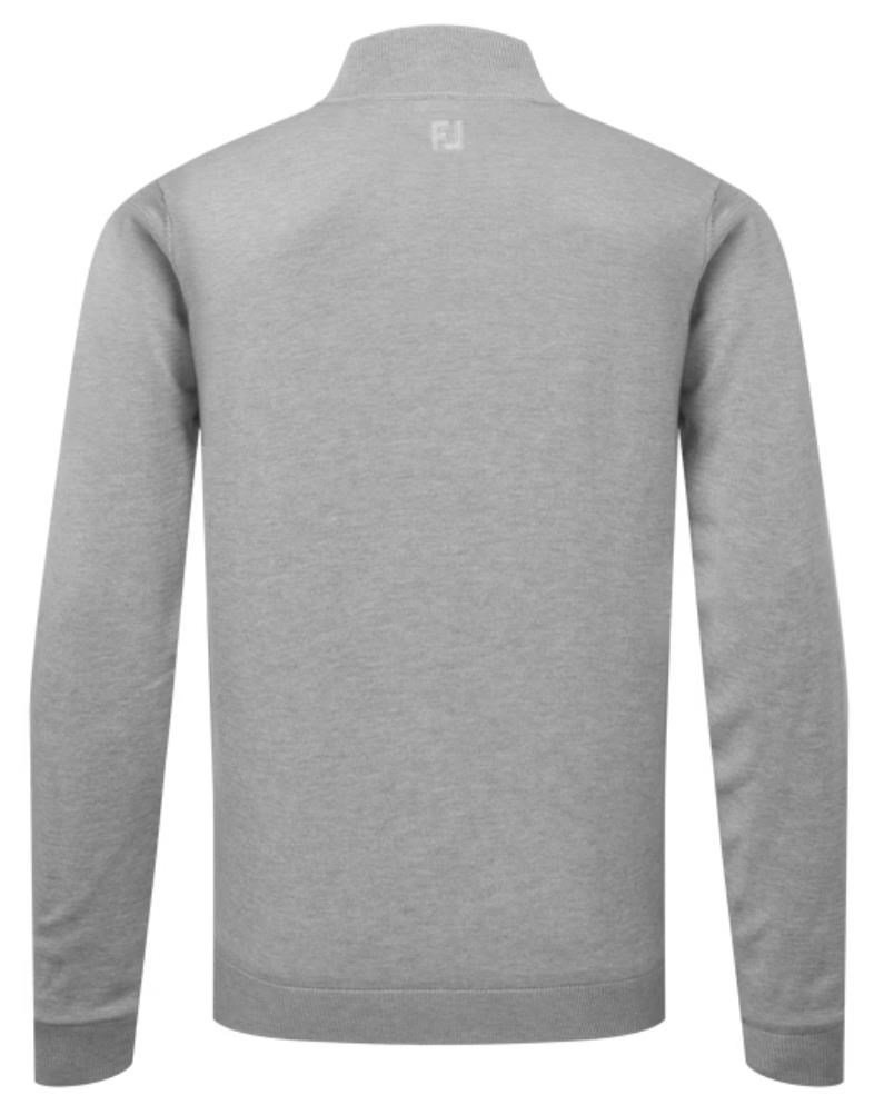 FootJoy Drirelease Full-Zip Lined pull homme, gris