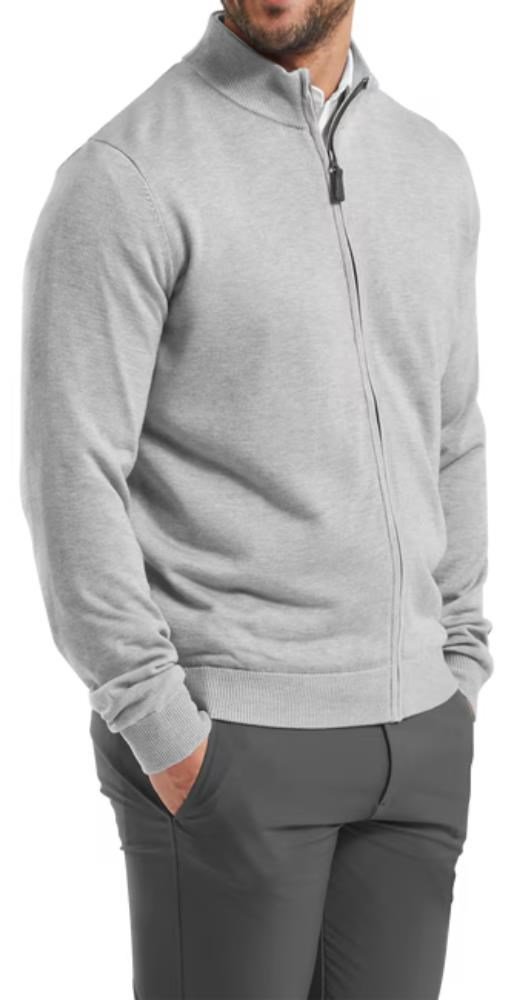 FootJoy Drirelease Full-Zip Lined pull homme, gris