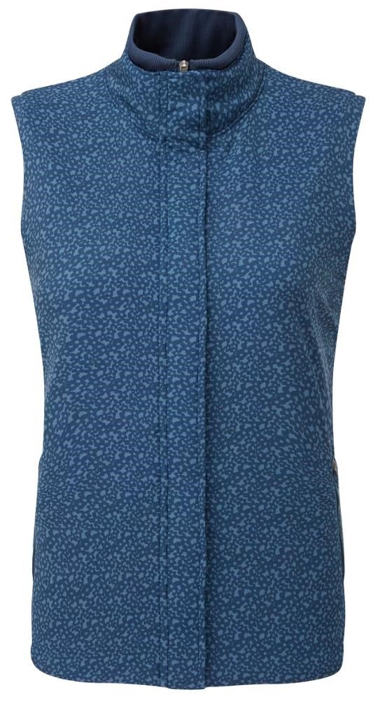 FootJoy ThermoSeries gilet femme, floral tonal navy