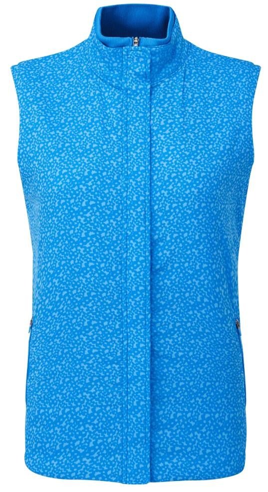 FootJoy ThermoSeries gilet femme floral tonal blue