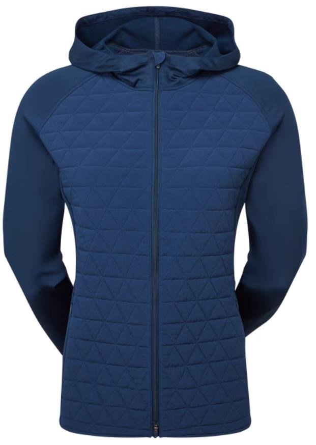 FootJoy ThermoSeries Hybrid sweat à capuche femme, floral tonal navy