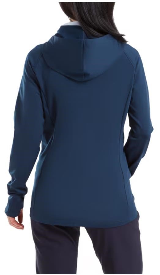 FootJoy ThermoSeries Hybrid sweat à capuche femme, floral tonal navy