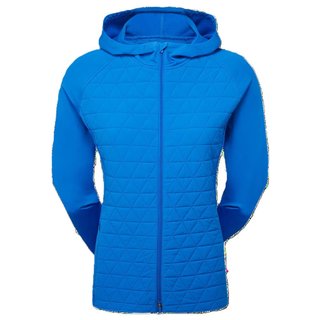 FootJoy ThermoSeries Hybrid hoodie femme floral, bleu tonal floral