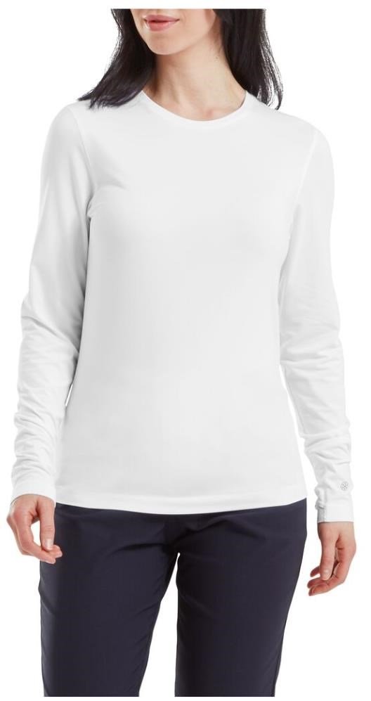 FootJoy ThermoSeries Fleece Baselayer haut thermique femme, blanc