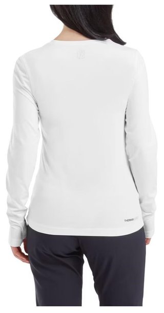 FootJoy ThermoSeries Fleece Baselayer haut thermique femme, blanc