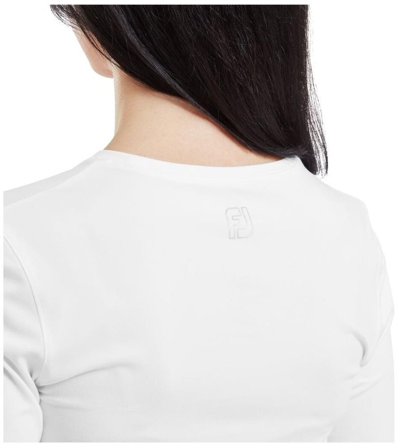 FootJoy ThermoSeries Fleece Baselayer haut thermique femme, blanc