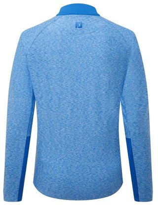 FootJoy Full-Zip Space Dye Thermal Midlayer sweat femme, bleu/aqua