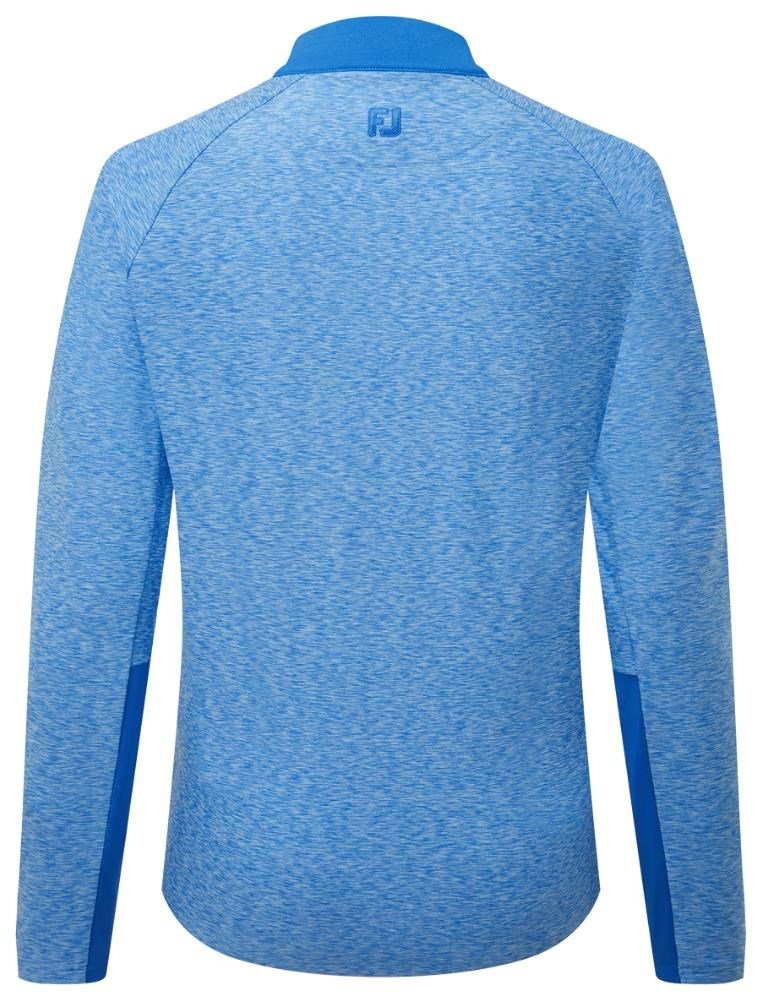 FootJoy Full-Zip Space Dye Thermal Midlayer sweat femme, bleu/aqua
