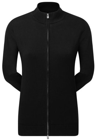 FootJoy Drirelease Full-Zip Lined pull femme, noir
