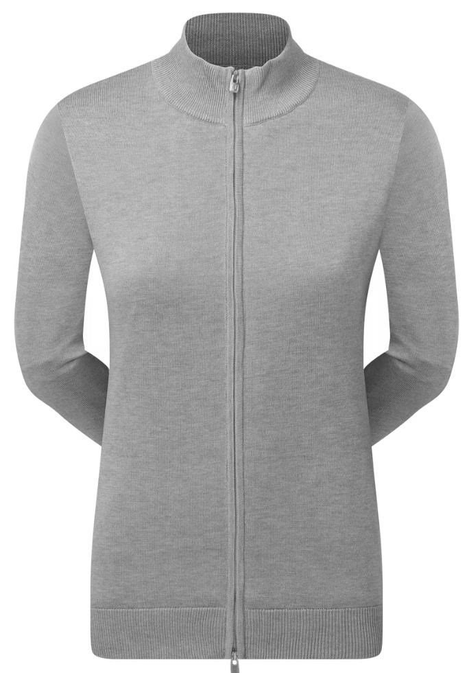 FootJoy Drirelease Full-Zip Lined pull femme, gris
