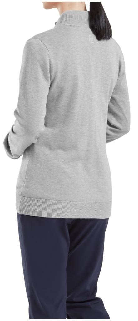 FootJoy Drirelease Full-Zip Lined pull femme, gris