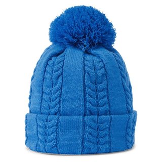 FootJoy Women's Cable Knit Bobble bonnet d'hiver femme, bleu