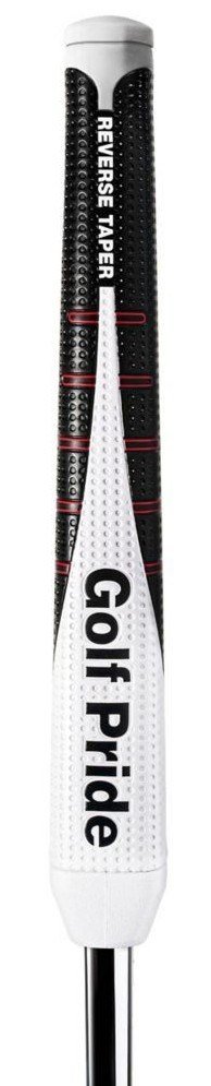 Golf Pride Reverse Taper Flat Large grip de putter, rouge