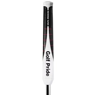 Golf Pride Reverse Taper putter grip, Round Large, embout rouge