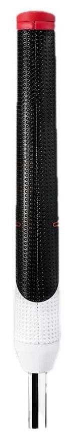Golf Pride Reverse Taper Flat Medium grip de putter, capuchon rouge