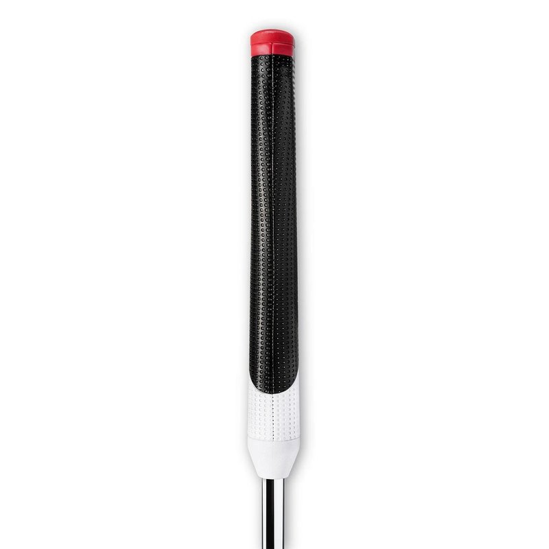 Golf Pride Reverse Taper Pistol Large grip de putter, capuchon rouge