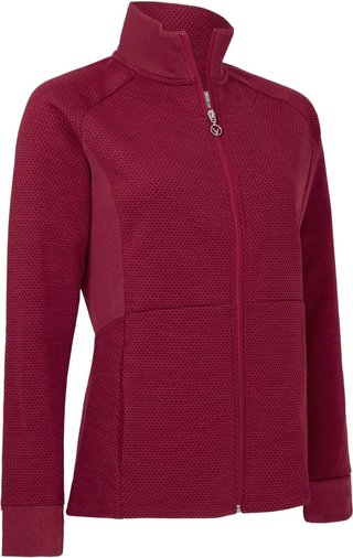 Callaway Full Zip Hexagon veste femme, persian red heather