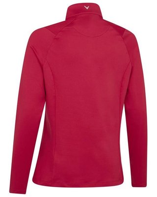 Callaway Thermal Longsleeve Fleece Back Jersey polo femme, persian red