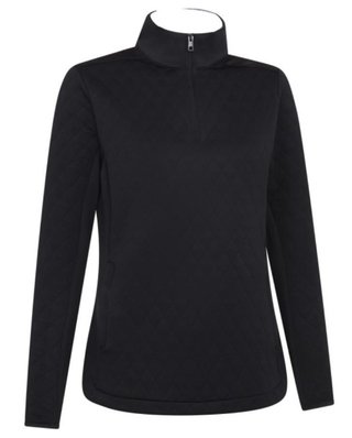 Callaway Quilted Fleece 1/4Zip sweatshirt femme, caviar